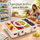 Organizador Hermético com 4 Divisórias